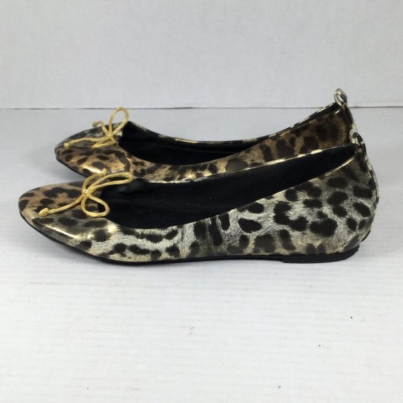 Chico's Leopard Print Flats Size 7 - Picture 4 of 8